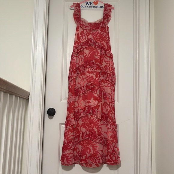 Pretty Lavish Floral Dress Size 4 EUC - Picture 9 of 10